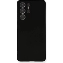 Derin Stok Galaxy S21 Kılıf Nano Içi Kadife Silikon - Siyah