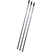 Kappro ( Düz Gri ) ( Metal ) Vileda Vilada Fırça Sapı ( 120CM )*25=k