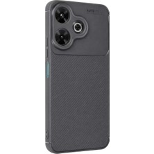 Derin Stok Redmi 13 4g Kılıf Auto Focus Karbon Kapak - Gri