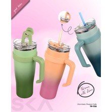 Egonex Essence 1 Litre Pipetli Termos Bardak Çift Duvarlı