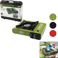 Auhma Outdoor RB-KF01 ( 2.3kw ) ( Renkli ) Tekli Portatif Kamp Ocak ( Plastik Çantalı )*6