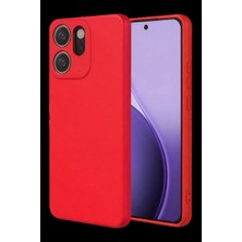 Mudanis Oppo Reno 14F First Silikon - Kırmızı