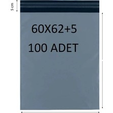 CAC Plastik 60X62+5 Cepsiz Kargo Poşeti 100 Adet
