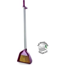 Zambak Plastik Zambak ZP-128 Büyük Kovalı Fırçalı Faraş Takım*12=k