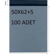 CAC Plastik 50X62+5 Cepli Kargo Poşeti 100 Adet