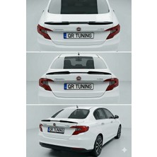 QR Tuning Fiat Egea Sedan Bagaj Üstü Yarasa Spoiler Pianoblack 2015-2026
