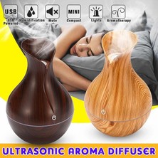 Egonex Vazo Modeli Hava Nemlendirici 200ML LED Işıklı Mini 7