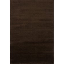 Kalesta Halı Soft Kahve Kolay Kullanımlı Hav Toz Vermez Yumuşak Dokulu Modern Pofuduk Halı