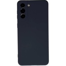 Derin Stok Galaxy S21 Kılıf Nano Içi Kadife Silikon - Lacivert