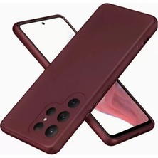 Durukar®  Samsung Galaxy S25 Ultra Kılıf First Silikon - Bordo