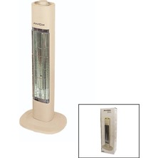 Awox Lıgero ( Dikey ) Isıtıcı Soba ( Hareketli Stand ) ( Karbon Infrared Tüp ) ( 600W )*6