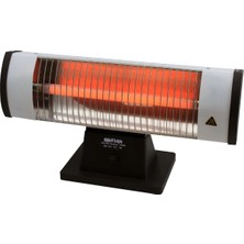 Egonex Mupa Ms 1011 1500 W Kalın Camlı Elektrikli Isıtıcı