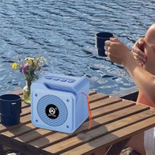Egonex Kablosuz Bluetooth Hoparlörler - USB Kart Yuvalı Taşınabilir Mini El Tipi