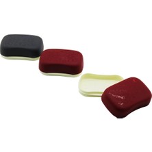 Qlux Ideas Qlux L-00147 Avantaj ( Katı ) Sabun Kutusu Plastik ( Desenli & Renkli Kapak )*36=k