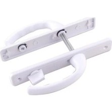 İbico Ibico Poşetli ( Banyo-Wc & Kilitli ) ( Beyaz ) Pvc Kapı Kolu*50