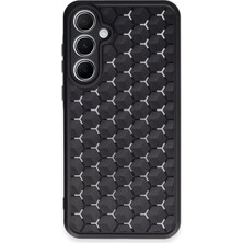 Durukar®  Samsung Galaxy A55 5g Kılıf Petek Silikon Kapak - Siyah