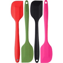 Viarella 4lü Silikon Spatula Seti Yanmaz Yapışmaz Çizmez  27cm