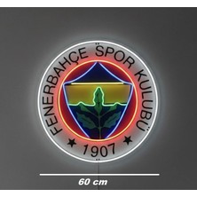 3D Bade Fenerbahçe  Özel Seri Neon LED Duvar Dekoru