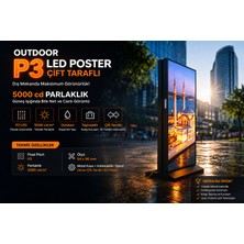 Farmatek Outdoor LED Ekran Duba Çift Taraflı
