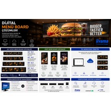 Farmatek Dijital Menuboard | Videowall 43” | 4x1