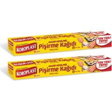 Koroplast Hazır Kesilmiş Pişirme Kağıdı 2 x 16 Lı