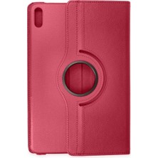 Colezium Huawei Matepad Air 11.5 Kılıf 360 Tablet Deri Kılıf - Pembe
