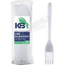 2 Adet Kbr Plastik Çatal 10'lu