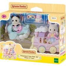 Eco Trend 5819 Sylvanian Families Lunapark Oyun Seti Uçak ve Tren +3 Yaş