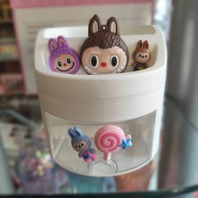Ada Çanta Kırtasiye Karakter Figürlü Masaüstü Çekmeceli Plastik Kalemlik Organizer Beyaz HU9550303