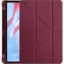 SHC4200 Pad X9A Kalemlikli Mars Tablet Kılıfı - Mürdüm