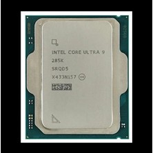 Intel Ultra 9 285K 40MB 24çekirdekli O/b VGA 1851P 125W Kutusuz+Fansız