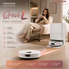 Roborock Qrevo L Robot Süpürge Beyaz