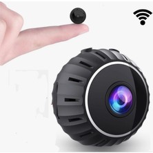 Azurtech Mini Wifi  Kamera 1080P Hd Gece Görüşlü Sesli Kayıt Destekli Şarjlı Kamera