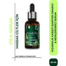 Pure & High Cica Serum 30 ml – Onarıcı, Yatıştırıcı & Cilt Bariyeri Güçlendirici Bakım Serumu