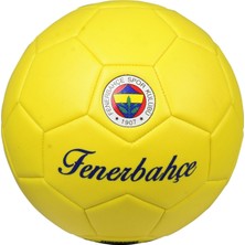 Timon Fenerbahçe Lisanslı Futbol Topu Sarı 5 Numara Makine Dikişli İç ve Dış Zemin Kullanımı