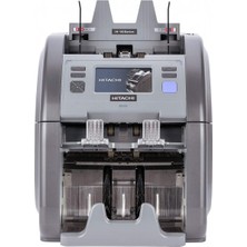 Hitachi I-Hunter IH-110 Gri Para Sayma Makinesi 20 Ülke Destekli Yüksek Hassasiyetli Ekran