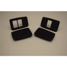 Esey Online Store Cam Düğme Kapağı Takımı 4 Adet (Doğan Slx / Kartal Slx) 1827694 Uyumlu