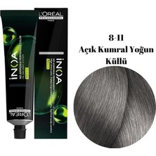 L'Oréal Professionnel Inoa Tüp Boya 60Ml. 8-11 Açık Kumral Yoğun Küllü