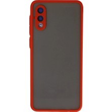 Nerm Samsung Galaxy A02 Kılıf Montreal Silikon Kapak - Kırmızı