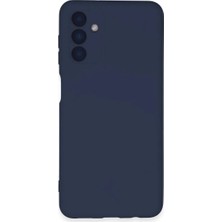 Nerm Samsung Galaxy A24 4g Kılıf Nano Içi Kadife Silikon - Lacivert