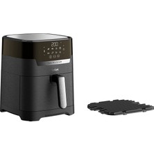 Tefal EY5058 Easy Fry & Grill Precision 4,2 lt Kapasiteli Sıcak Hava Fritözü Tek Hazne LED Ekranlı