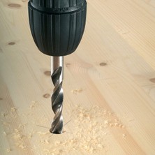 Bosch Darbeli Matkap Akülü Vidalama + 15 Parça Matkap Ucu Çift Akülü Şarjlı Mavi Renk