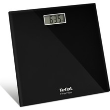 Tefal Premiss Cam Platformlu Banyo Tartısı Siyah LCD Ekranlı 100g Hassasiyet 150kg Kapasite