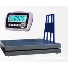 Dikomsan RCW Ağır Hizmet Tipi Baskül 1500 kg x 500 gr LCD Ekran 150 x 150 cm Kapasite