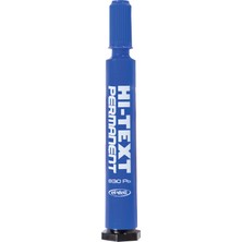 Hi-Text Permanent Marker 830Pb Mavi Renk 5 mm Yuvarlak Uç ile Pratik Yazım Deneyimi
