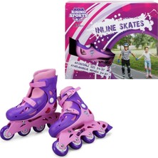 Rising Sports 4 Teker Paten 34/37 Pembe