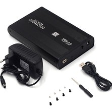 Alfais  4765 3.5 Inç SATA USB 3.0 Bağlantılı Harici HDD Harddisk Kutusu 8TB Destekli