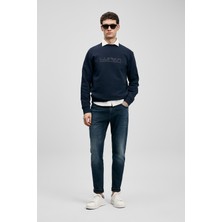 Lufian Benedıc Smart Jean Erkek Pantolon Slim Fit Koyu Lacivert