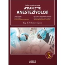 Nobel Tıp Kitabevi Ergün Çil'in A’dan Z’ye Anesteziyoloji 3.baskı Tekniker ve Teknisyenler İçin Güncelleştirilmiş Yayın Evi