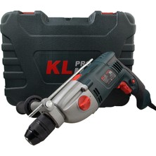 KL Pro KLDM71220 1200 Watt 13 mm Darbeli Profesyonel Matkap Özellikli Taşıma Çantası ile
